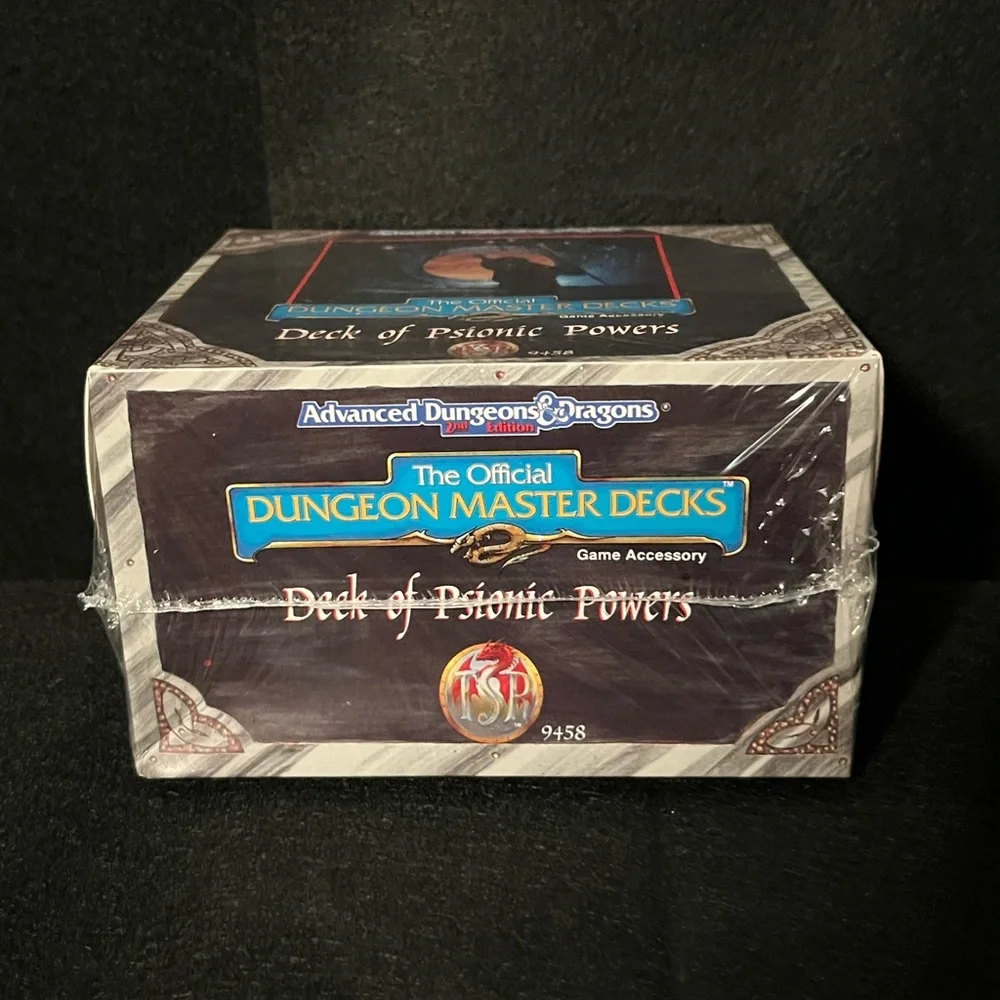 Dungeons and Dragons Master Decks NEW Sealed 9458 TSR Psionic Powers D&D